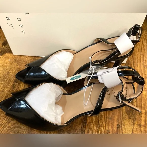 Women’s Virginia Heels with Memory Foam Insole – a New Day™ Black Size 8 new - Picture 2 of 7